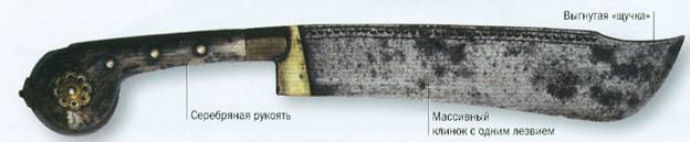 Тамильский нож (пичангатти) из Коорга, середина XIX в.