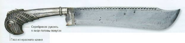 Тамильский нож (пичангатти) из Коорга, середина XIX в.