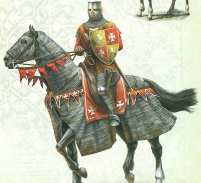 Кони, сбруя и бард у рыцарей (боевом коне, боевые кони, кони были, кони рыцарей)